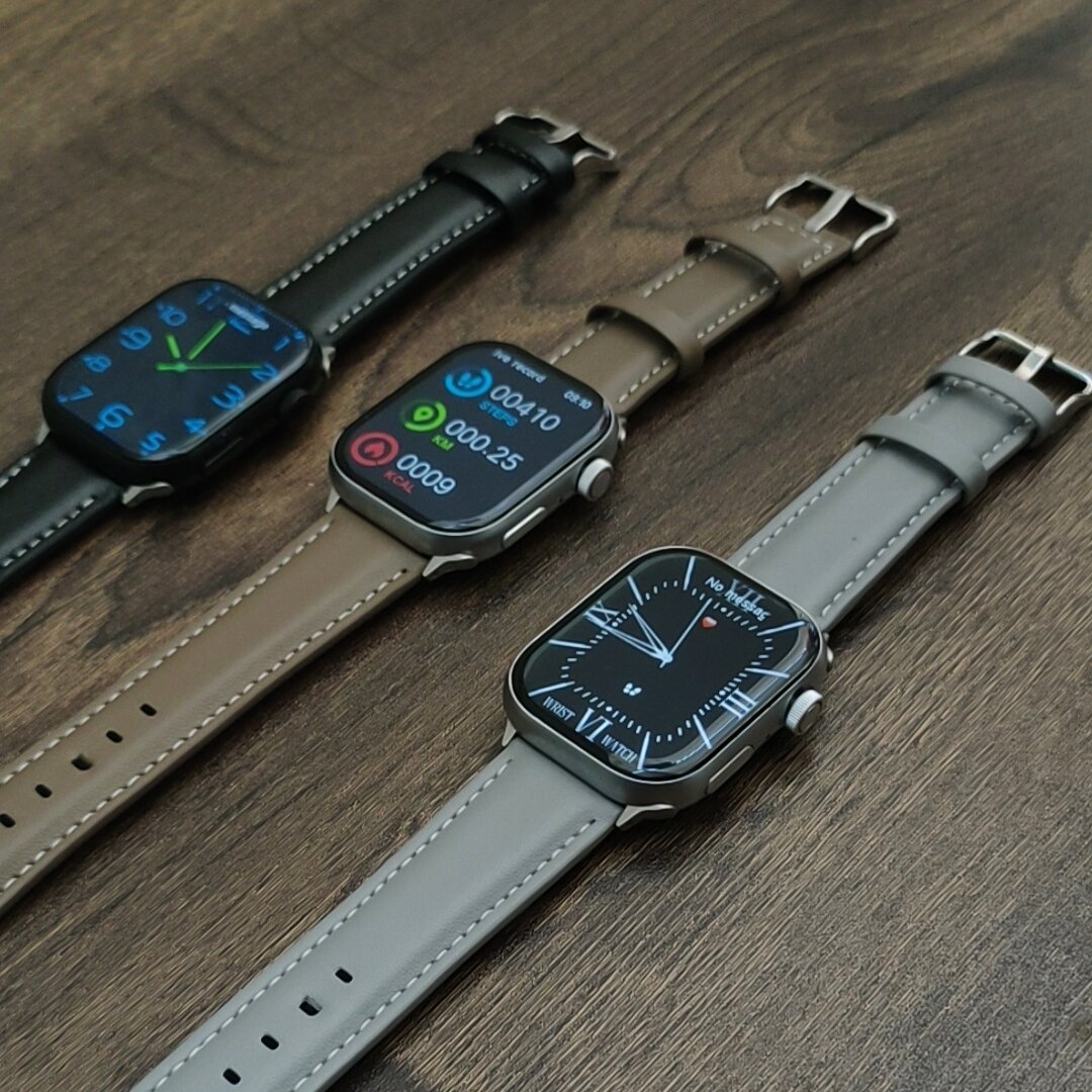 S9 Max Series 9 Smartwatch – Leather Edition
